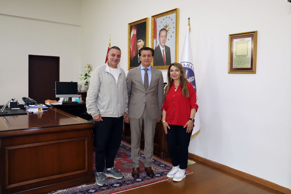 ARÜ Kalkındırma Vakfı Mütevelli Heyet Üyesinden Rektörümüze Ziyaret
