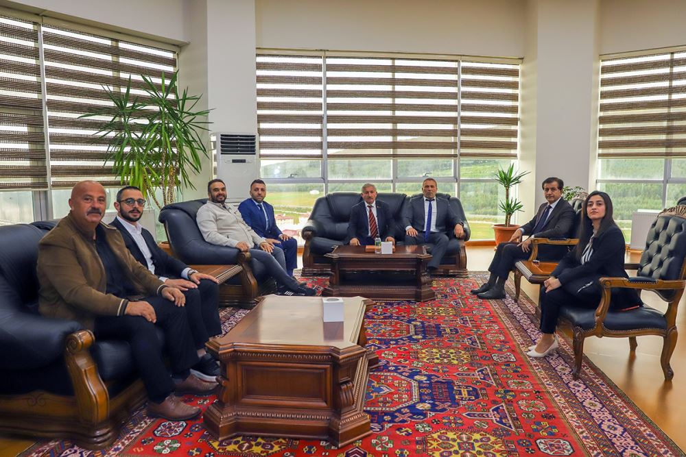 Ankara Serhat Ardahan Federasyonu’ndan Rektörümüz Prof. Dr. Öztürk Emiroğlu’na Ziyaret
