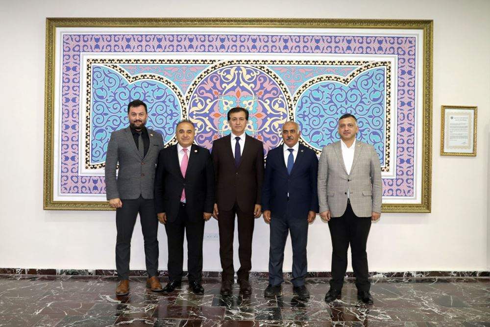TÜMKİAD Heyetinden Rektörümüze Ziyaret