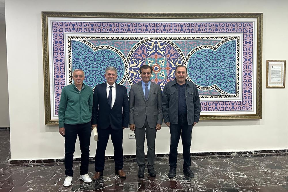 ATSO Heyetinden Rektörümüze Ziyaret