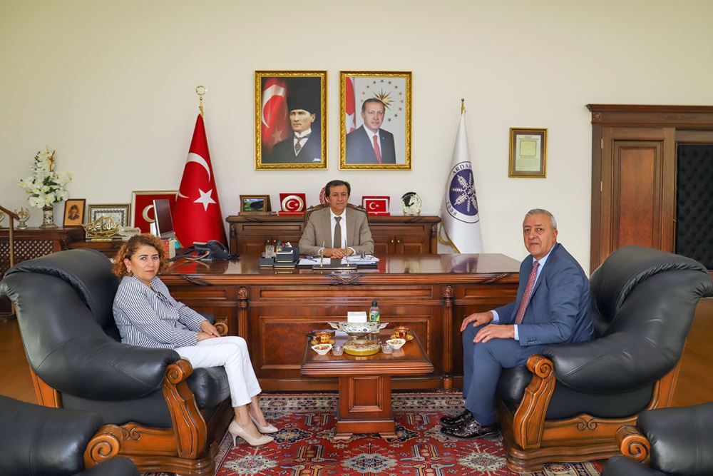 Nezaket Visit from Göle Mayor Gökhan Budak to our Rector
