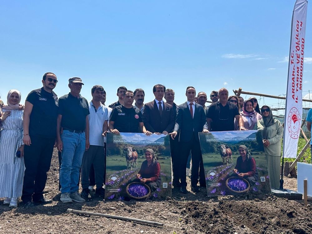 Ardahan Provincial Directorate of Agriculture and Forestry was carried out by Saffron October in Posof with the Business Association