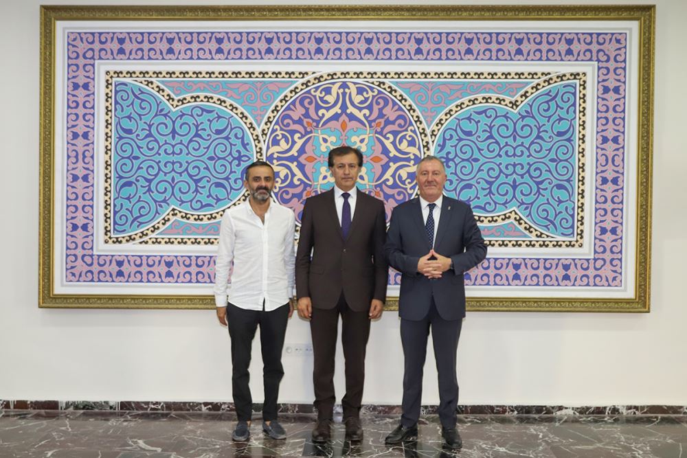 Serhat Ardahan Spor Kulübü Başkanı İskender Alihanoğlu’ndan Rektörümüze Ziyaret