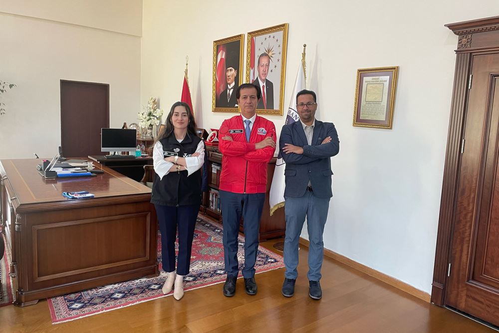 T3 Vakfı Ardahan Temsilcilerinden Rektörümüz Prof. Dr. Öztürk Emiroğlu’na Ziyaret