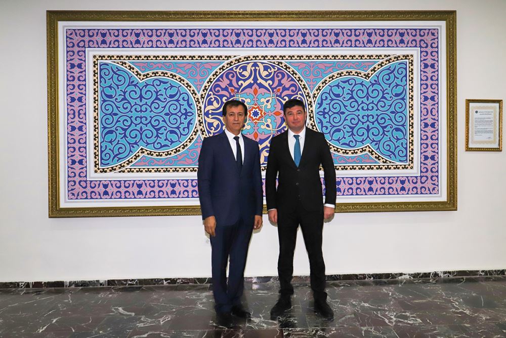 Başkonsolos Zamin Aliyev’den Rektörümüze Ziyaret