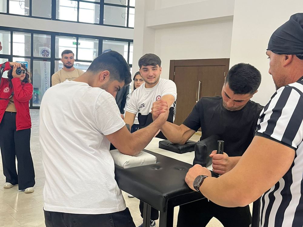 Race of Powers in Aşık Şenlik: Ardahan University Wrist Wrestling Tournament Completed