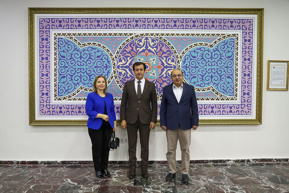 PTT Head is the Visit of Jülide Balcı Kaya to Our Rector