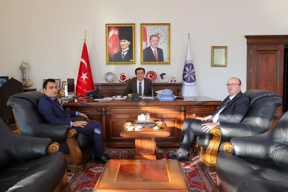 Republic Chief Executive Officer Murat Yavuz and Chairman of the Heavy Penalty Court Return to our Rector from Fair Taşkıran