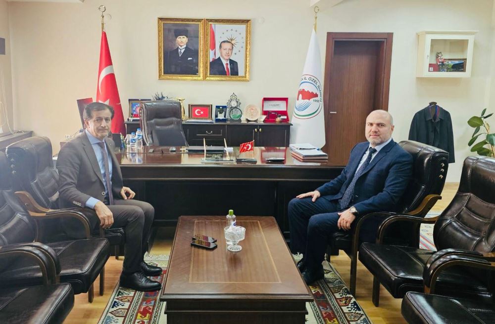 Our Rector Visits Murat Bilal Emin, Secretary General of Provincial Special Administration