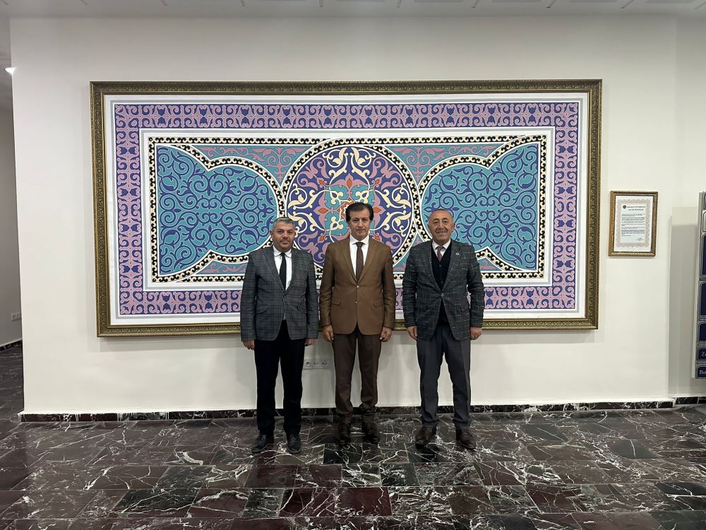 Deputy Secretary General of Provincial Private Administration and Visit to our Rector from Bem-A-Sen Provincial President