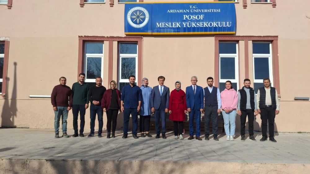 Prof. Dr. Öztürk Emiroğlu Visits Posof Vocational School