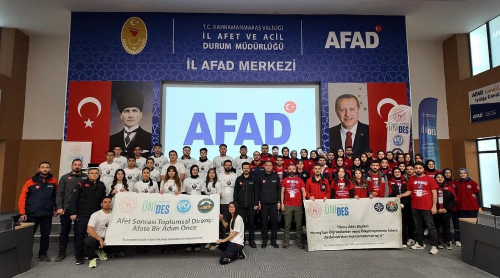 ARÜ AYAY Bölümü Öğrencilerinden Kahramanmaraş AFAD İl Müdürlüğüne Teknik Ziyaret