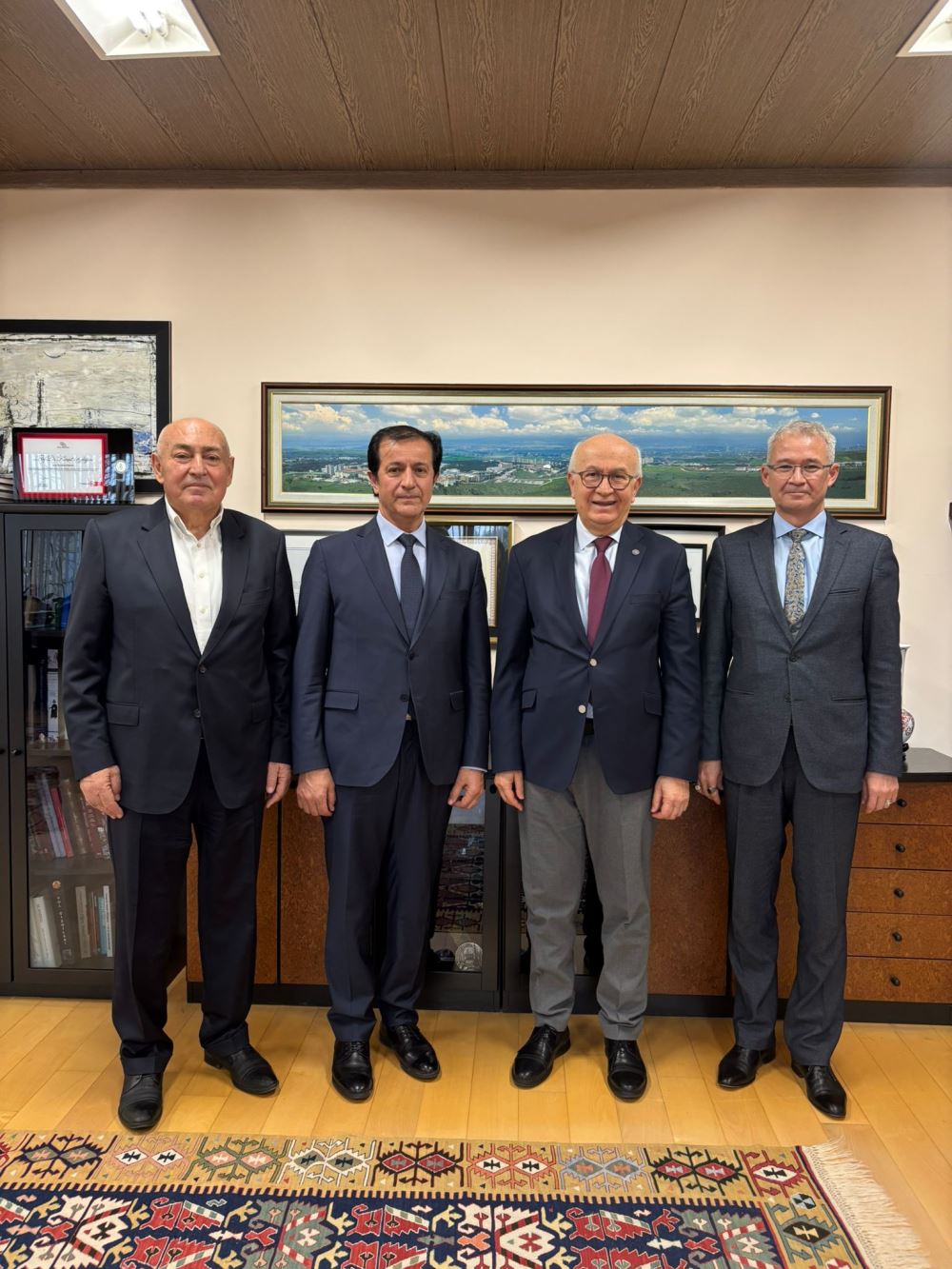 Visit to Bilkent University from our Rector