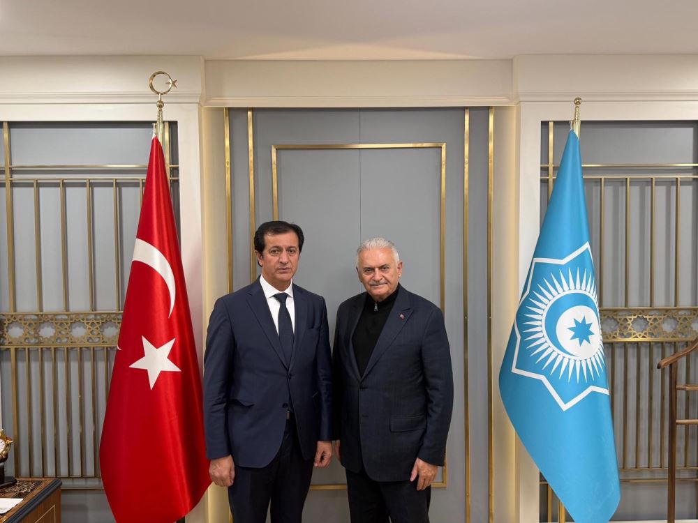 Last Prime Minister and Turkish State Organization from our Rector (TDT) Chairman Binali Yıldırım Visited: Yıldırım and Hasanov to Honor Doctorate