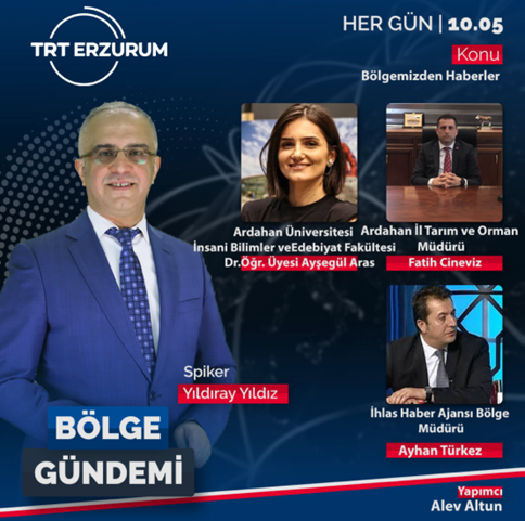 Our Academy’s Live Broadcast Subject of TRT Erzurum Radio