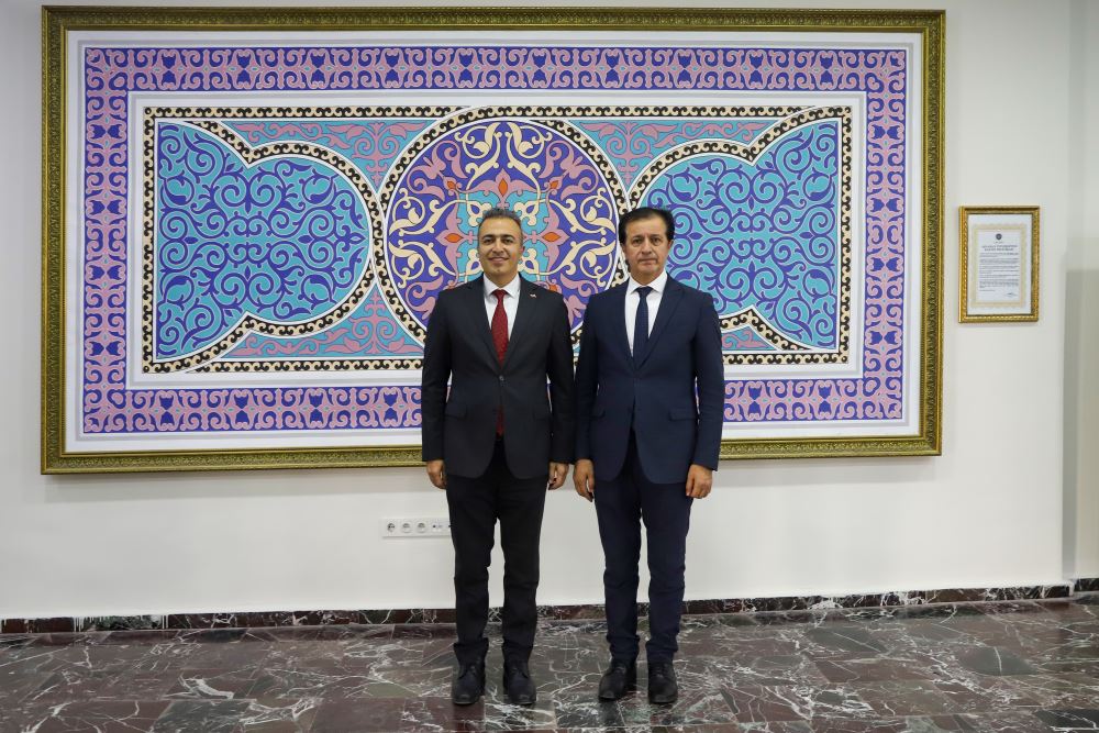 Governor Hayrettin Visit to our Rector from Flower
