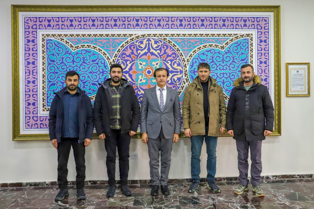 İHH Humanitarian Aid Foundation Ardahan Branch President and Chairman of the Board Members Visited Our Recector