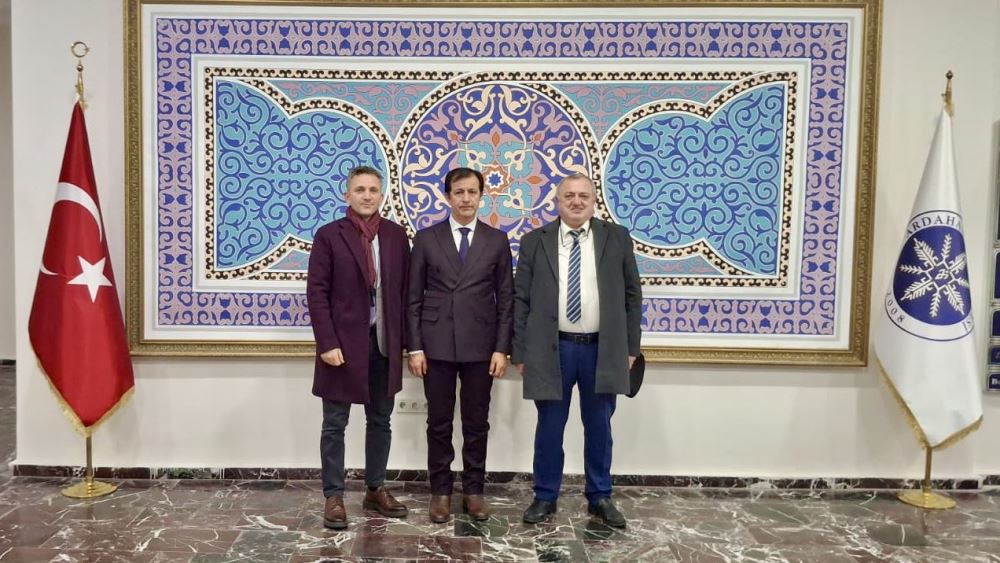 Visit our Rector from Ardahan Adlî Institution Representatives
