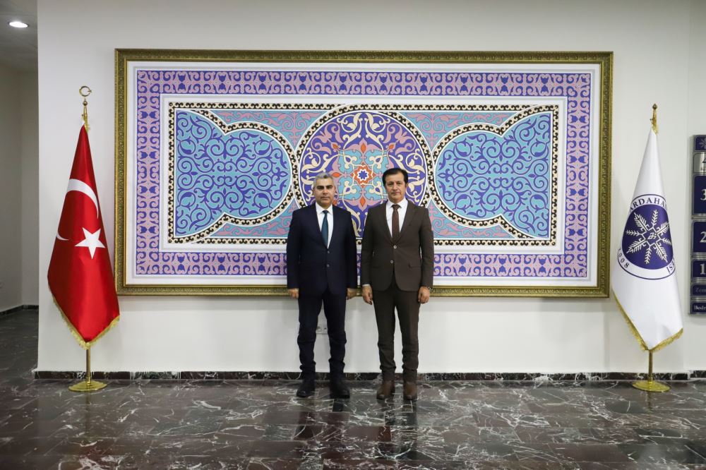 Ardahan Provincial Agriculture and Forest Manager Visit our Rector from Harun Smart