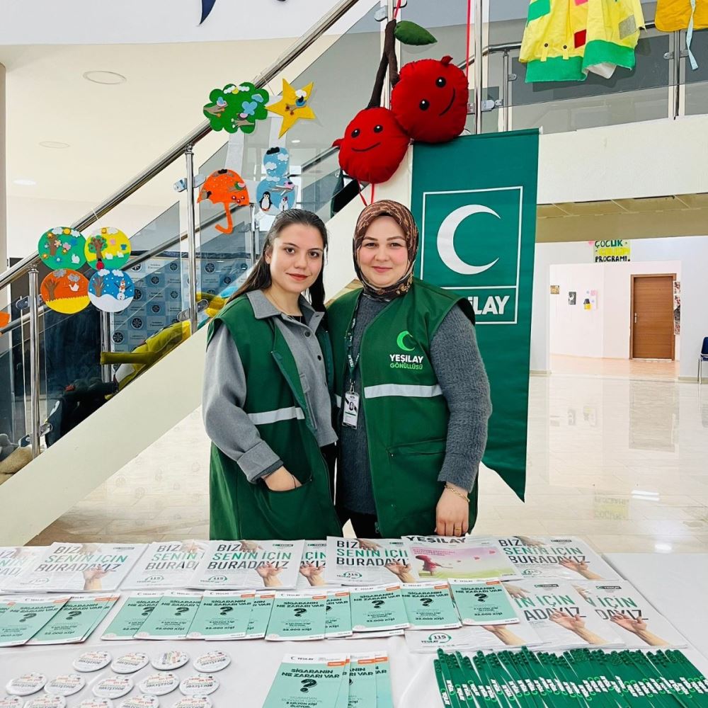 The Difference in the scope of the Green Crescent Week From Campus: Our University Young Green Crescent Club organized Healthy Life Activities