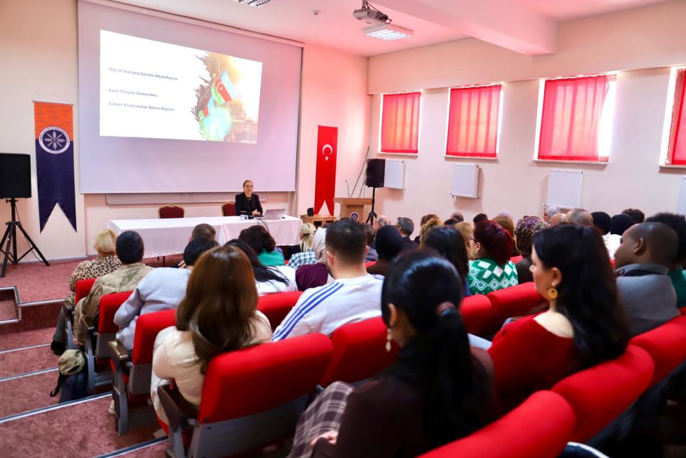 Our University was awarded the Historical and Cultural Heritage of Azerbaijan from the Past in İBEF