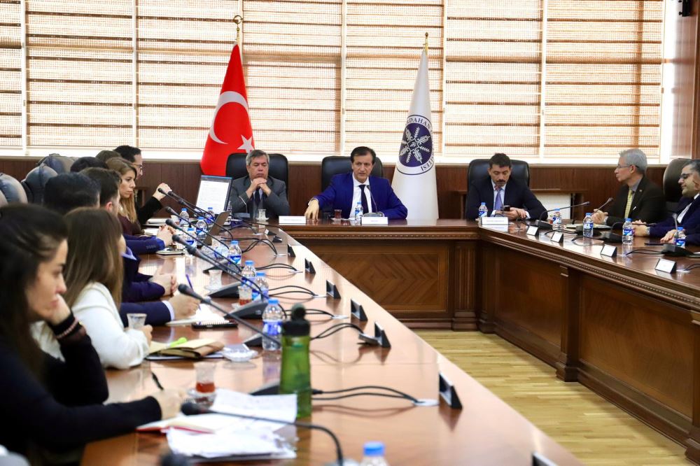 Our University Quality Commission, Prof. Dr. Öztürk was collected in Emiroğlu Presidency