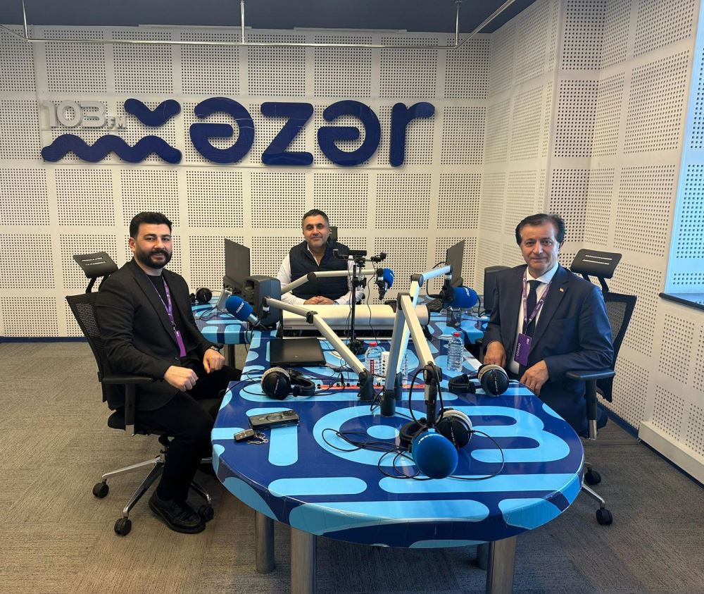 Prof. Dr. Ozturk Emiroğlu, Azerbaijan Baku Central Xazar Radio “Wenes Man” Program