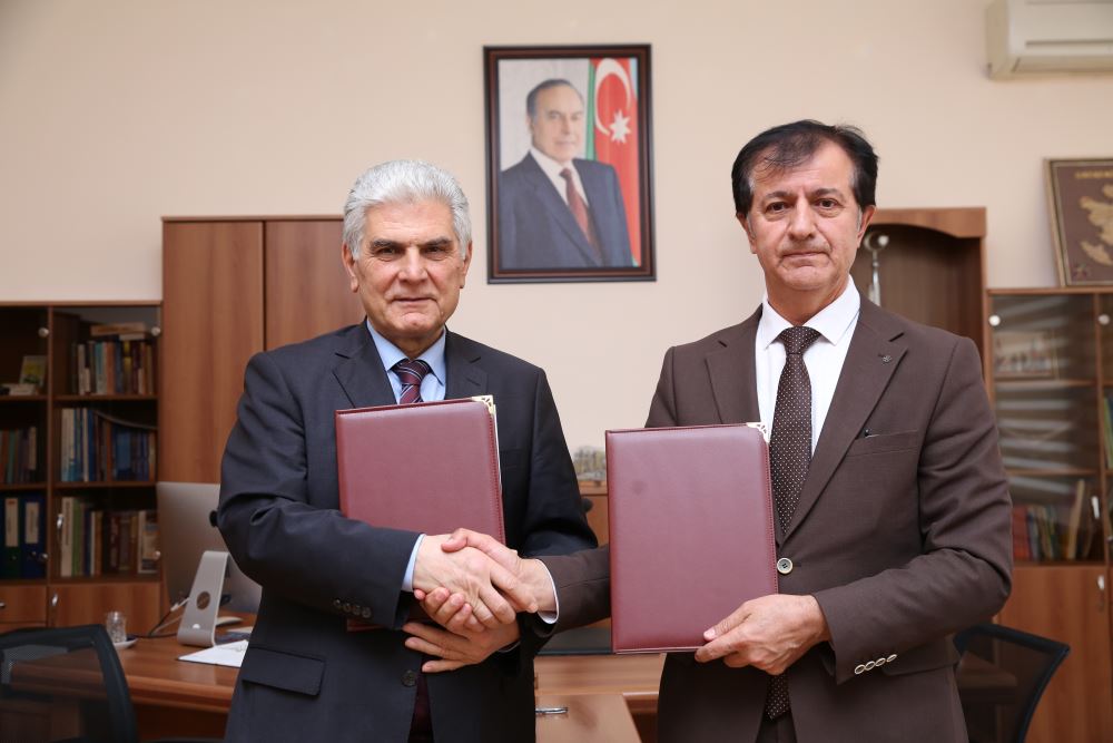 Our University and Azerbaijan State signed a Strategic Business Association Protocol in Education between Pedagogy University