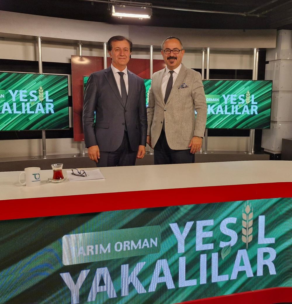 Prof. Dr. Öztürk Emiroğlu Announces the Vision and Agricultural Projects of our University in the "Green Collars" Program