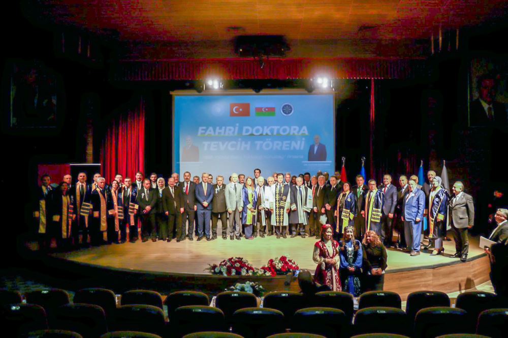 Üniversitemizde Fahri Doktora Tevcih Töreni Gerçekleştirildi