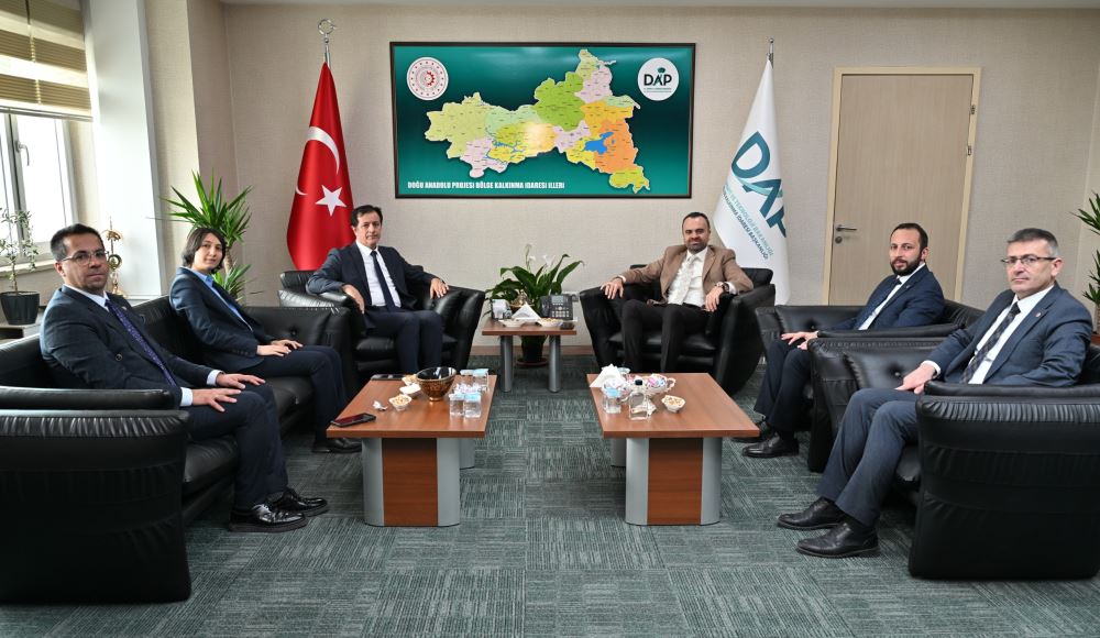 Prof. Visit to Mr. Halil İbrahim Güray, Chairman of the East Anatolian Project Regional Development Administration from Dr. Öztürk Emiroğlu