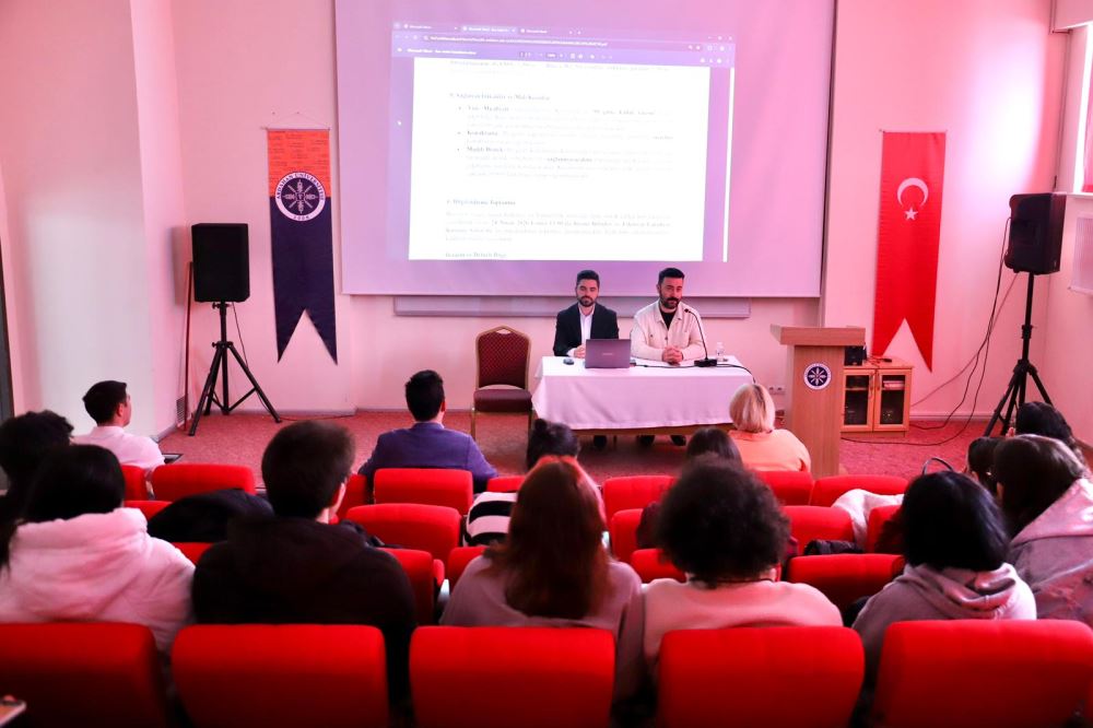 Information Meeting on Student Exchange Program Applications between our University and Kazakhstan was Held