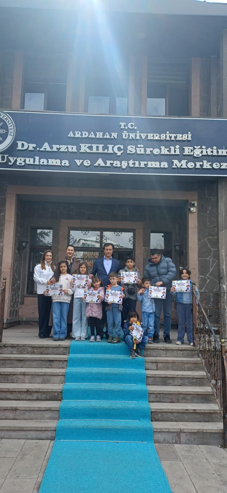 Prof. Dr. Öztürk Emiroğlu became a partner for the Certificate of Minik Photographers