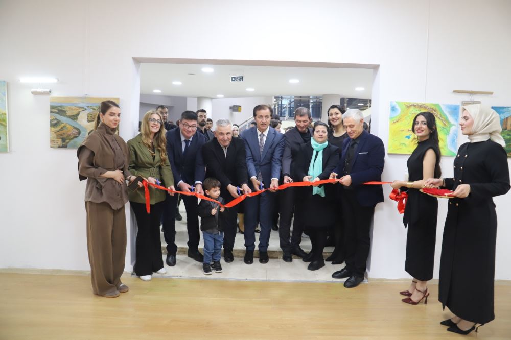 Üniversitemiz Güzel Sanatlar Fakültesinde "Resim Bölümü II. Sınıf Yıl Sonu Sergisi" Düzenlendi