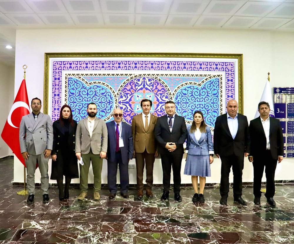 Rektörümüze Ankara Yüksek İhtisas Üniversitesi Kurucu Rektörü Prof. Dr. Mehmet Rüştü Karaman ve KTÜ Sağlık Bilimleri Fakültesi Kurucu Dekanı Prof. Dr. Orhan Değer’den Ziyaret