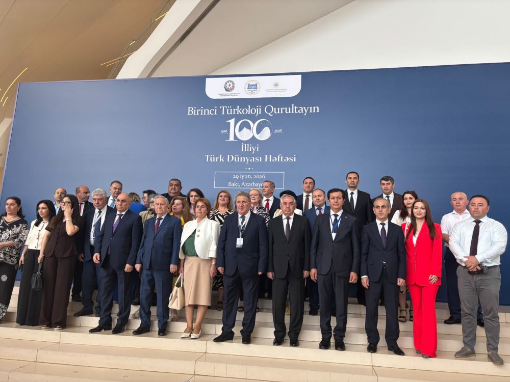 Rektörümüz, I. Türkoloji Kurultayı’nın 100. Yıl Dönümü Vesilesiyle Bakü’de Düzenlenen "Türk Dünyası Haftası" Programına Katıldı