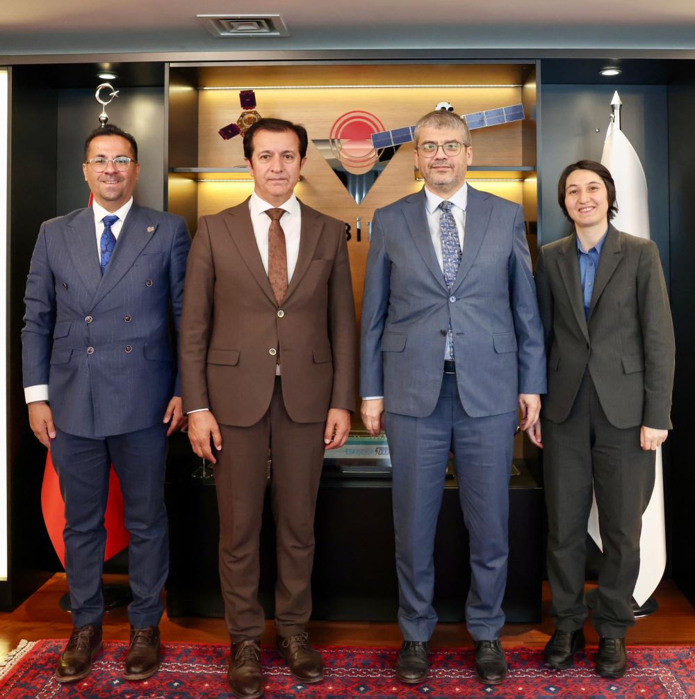 Rektörümüz Sayın Prof. Dr. Öztürk Emiroğlu, TÜBİTAK Başkanı Sayın Orhan Aydın’ı Ziyaret Etti
