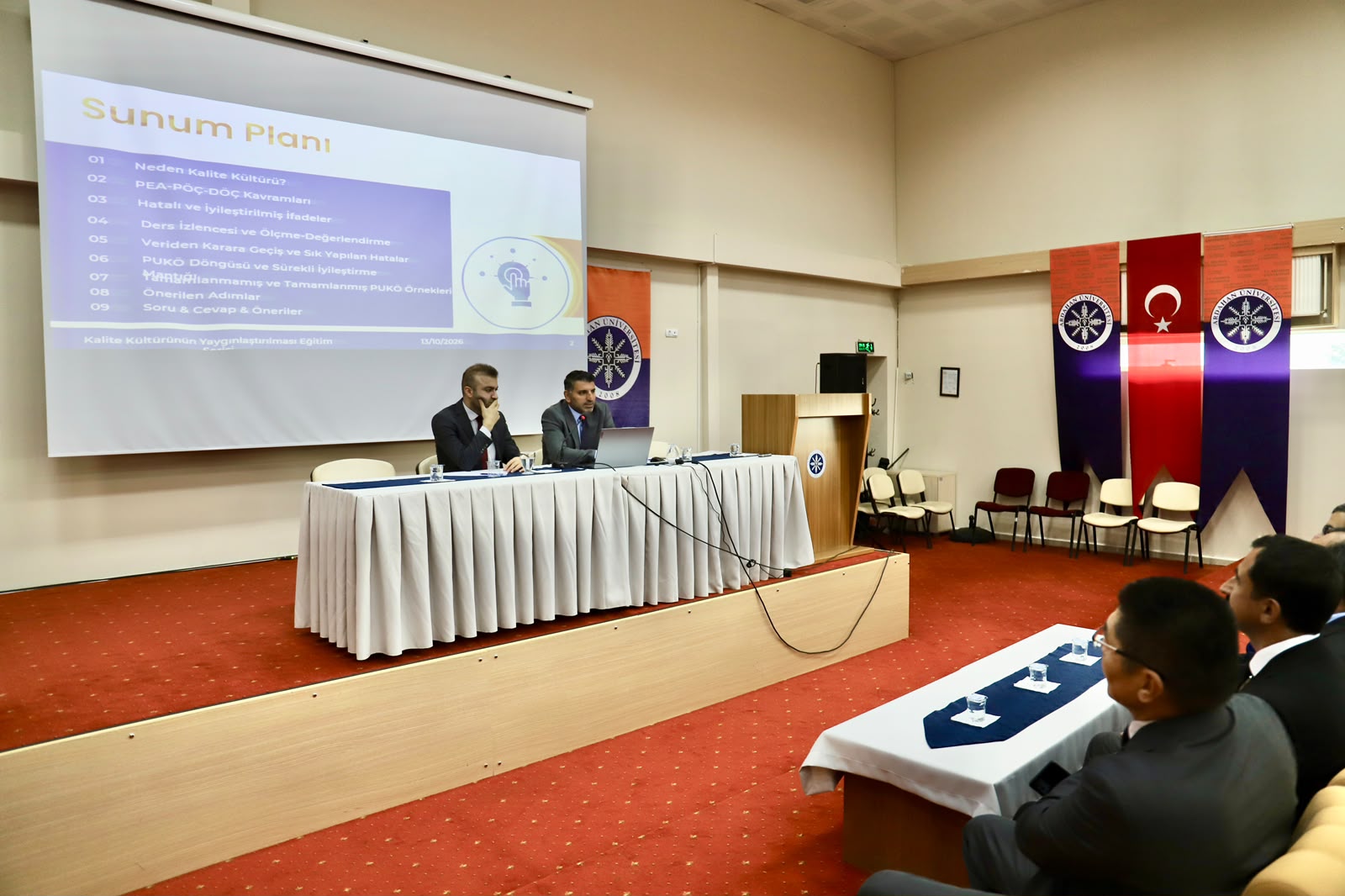 Kalite Kültürünün Yaygınlaştırılması Eğitim Serisi İlk Programıyla Başladı