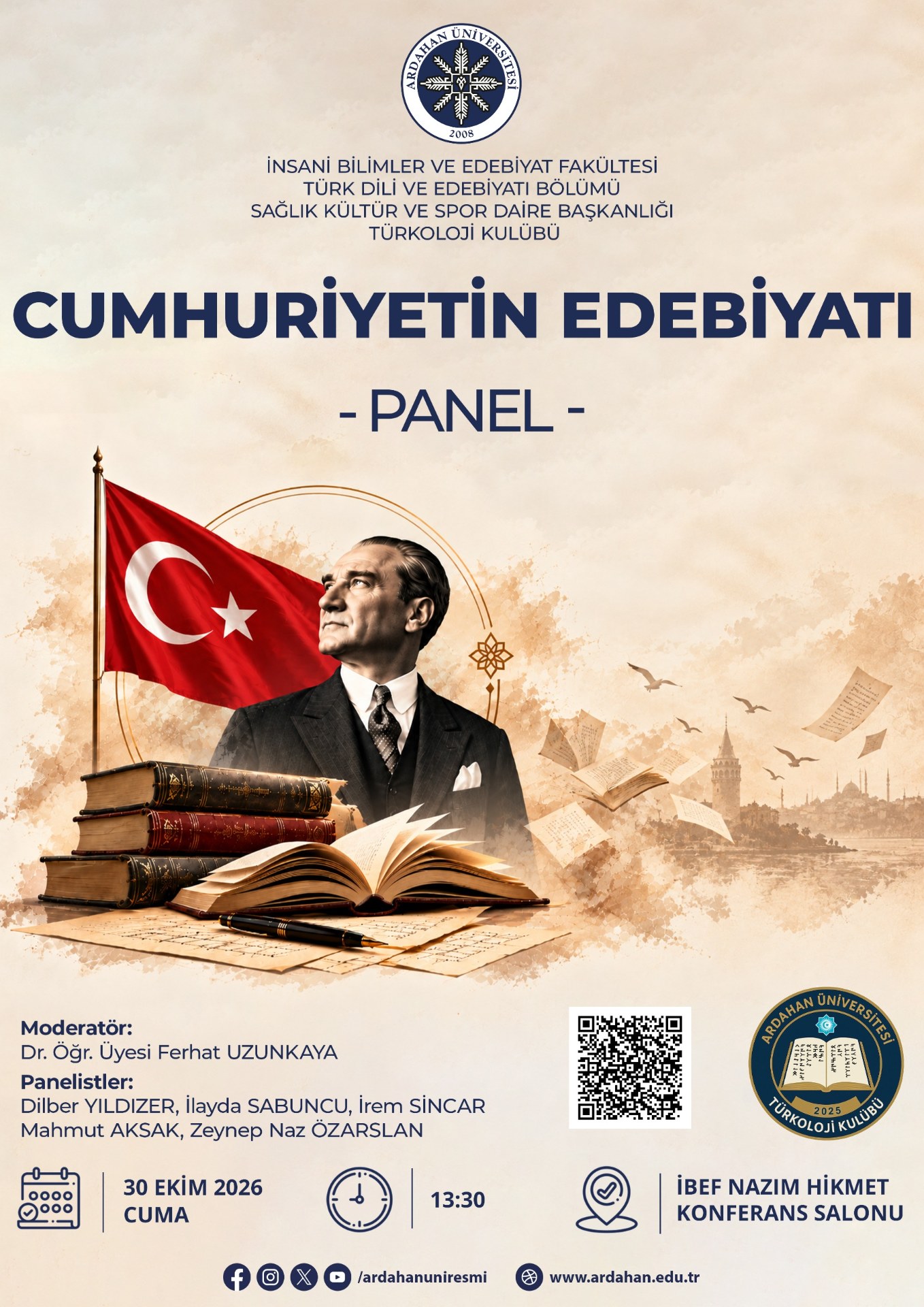 CUMHURİYETİN EDEBİYATI - PANEL